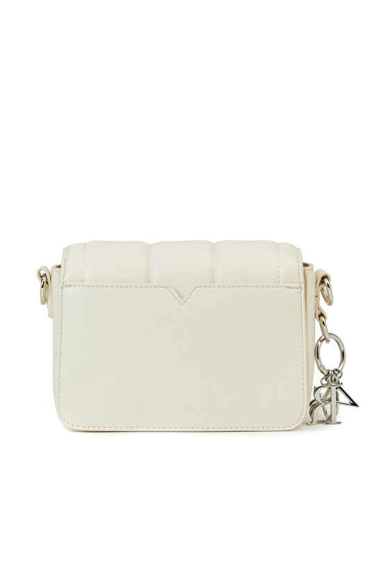 Bej Kapitoneli Kadın Postacı Çanta