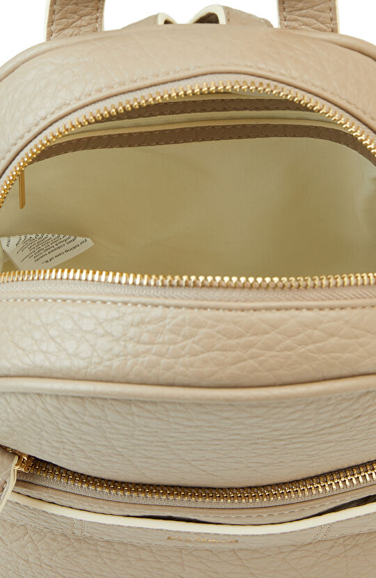 Vizon Kadın Deri Mini Sırt Çantası