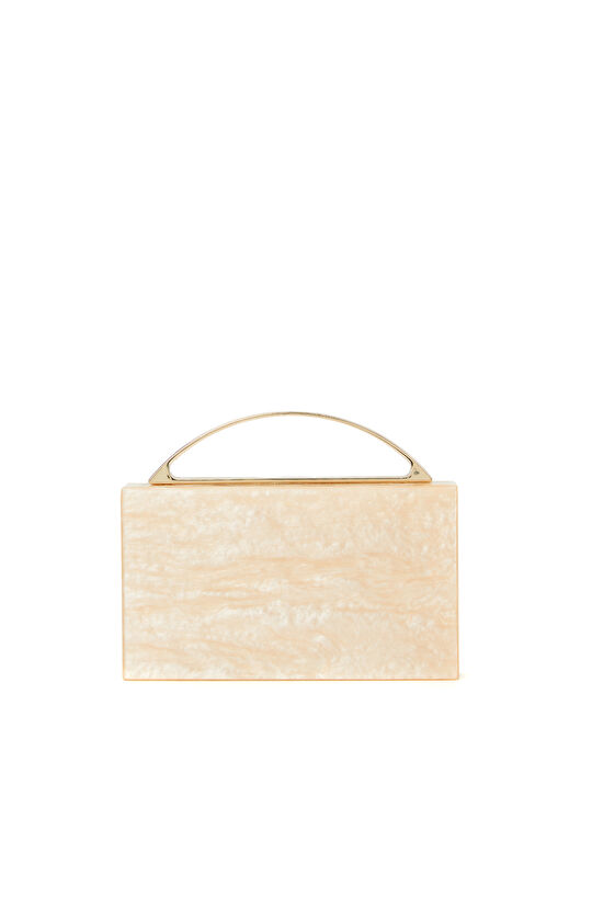 Bej Kutu Formlu Kadın Abiye Çanta