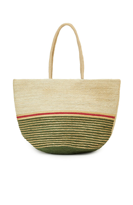 Bej Kadın Hasır Çanta