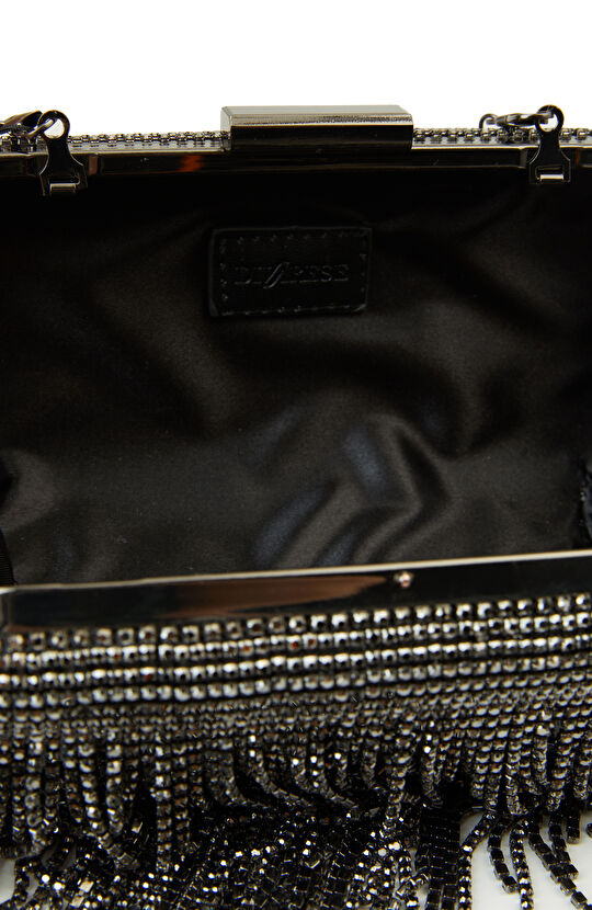 Platin Taşlı Kadın Çanta