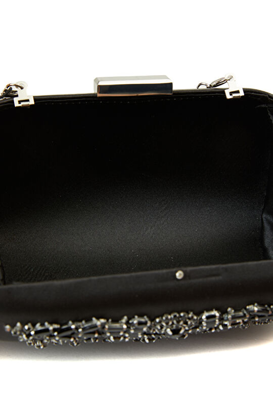 Siyah Taşlı Kadın Çanta