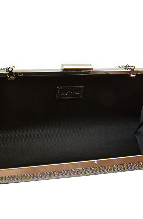 Bronz Desenli Kadın Çanta