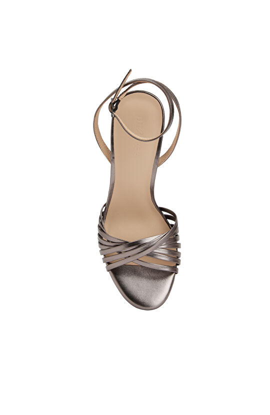 Platin Kadın Sandalet