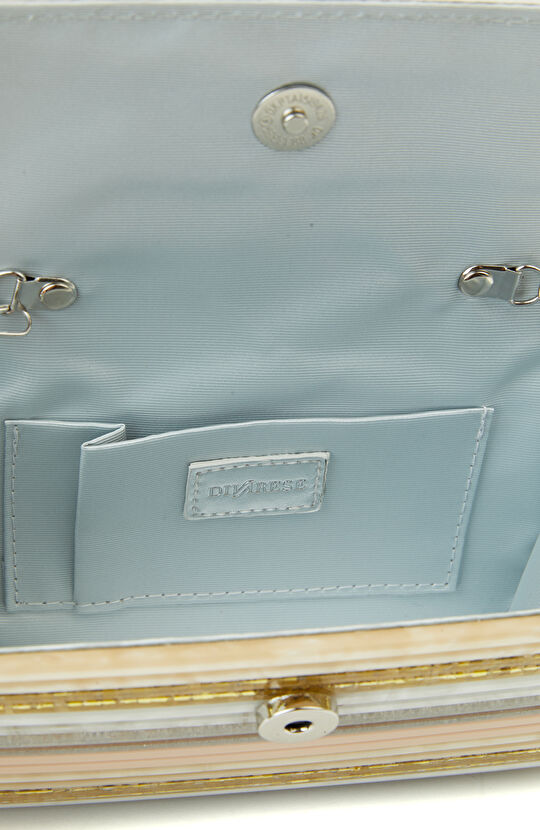 Renkli Çizgili Kadın Çanta