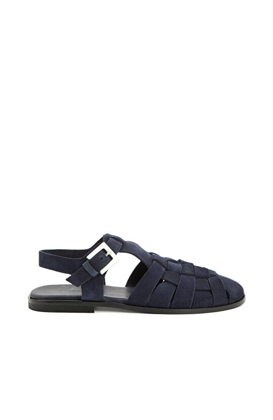 Lacivert Kadın Süet Ayakkabı