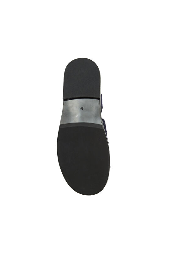 Lacivert Kadın Süet Ayakkabı