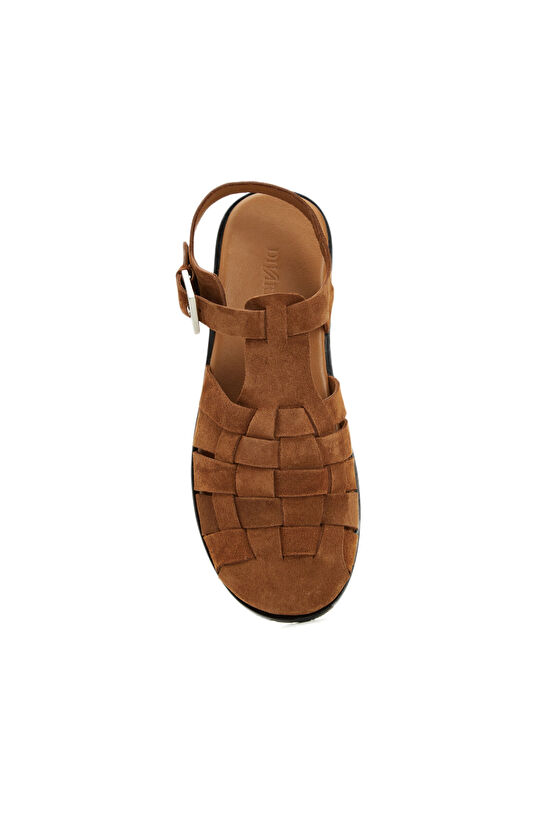 Taba Kadın Süet Ayakkabı