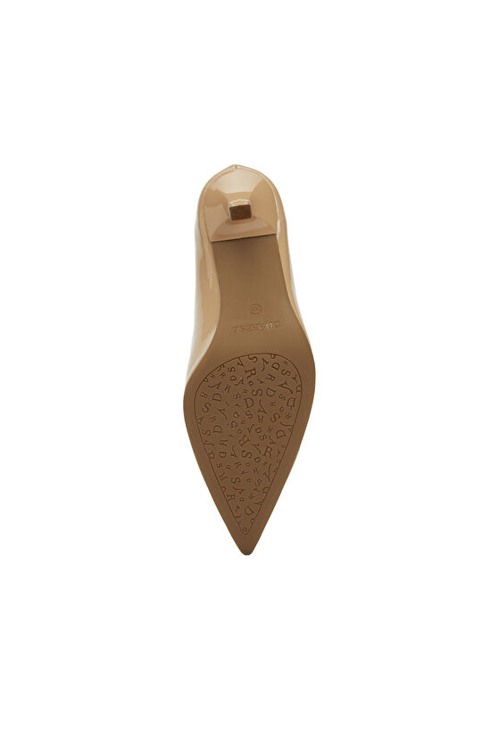 Vizon Rugan Topuklu Ayakkabı