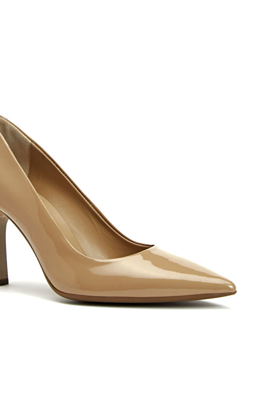 Vizon Rugan Topuklu Ayakkabı