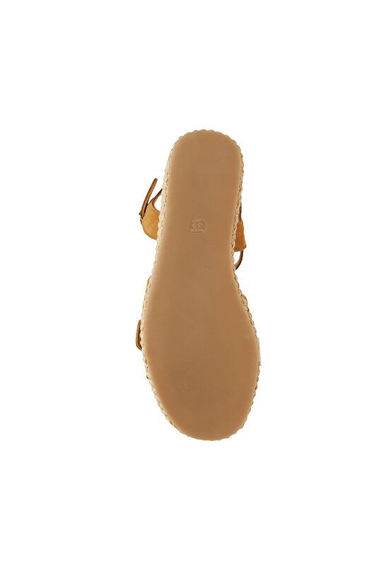 Taba Kadın Süet Sandalet