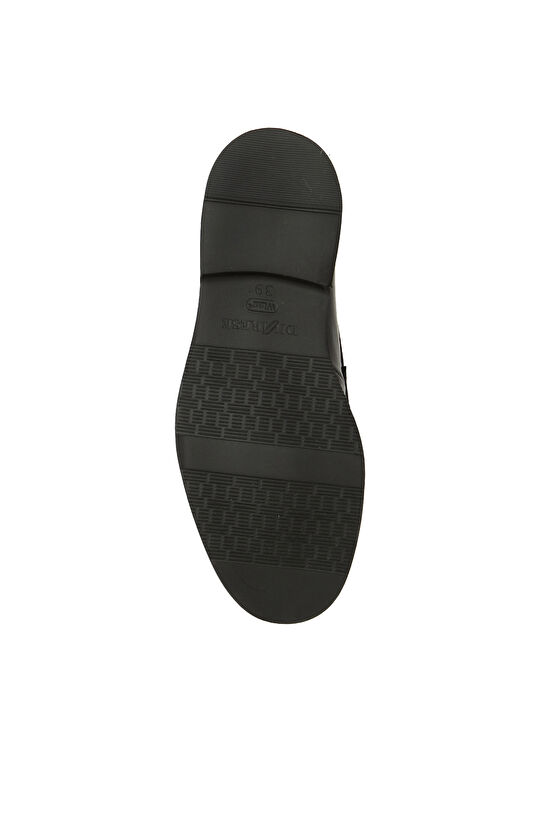 Siyah Kadın Rugan Loafer