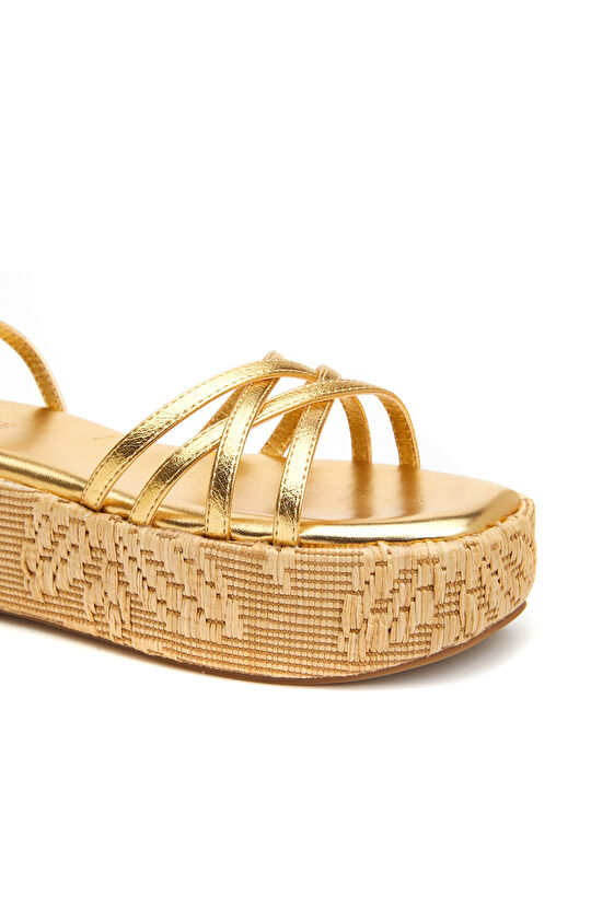 Gold Kadın Sandalet