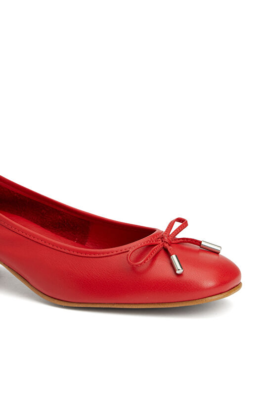 Kırmızı Deri Babet