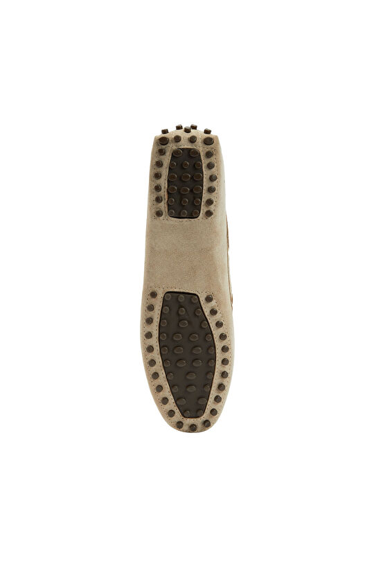 Vizon Kadın Süet Loafer
