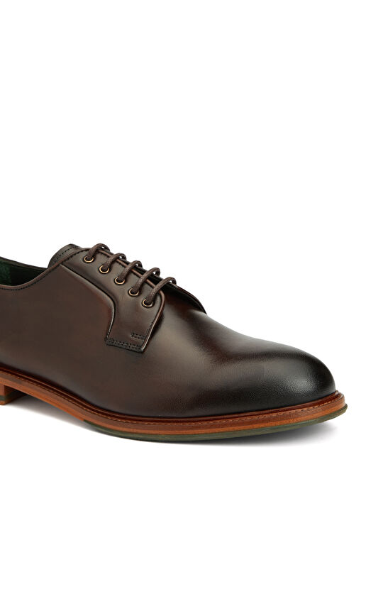 Kahverengi Erkek Deri Ayakkabı