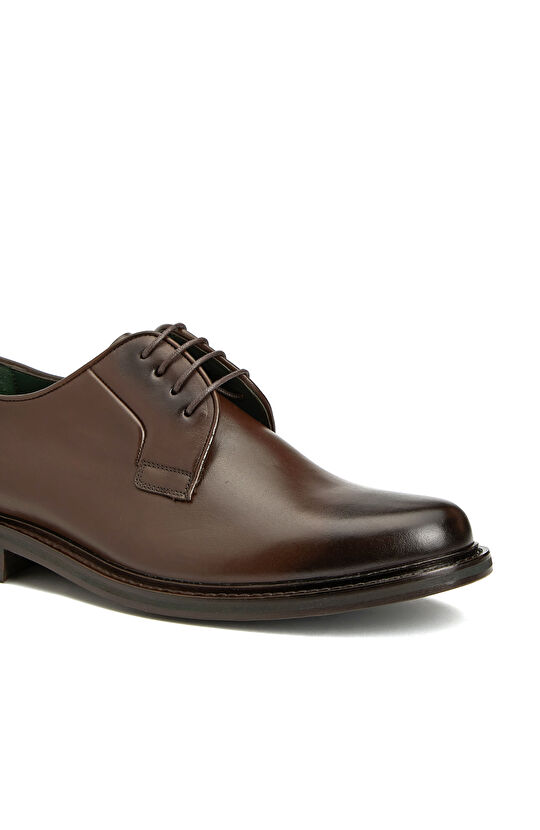 Kahverengi Icons Erkek Deri Ayakkabı