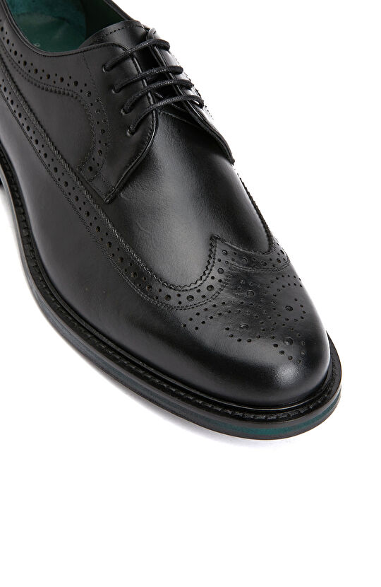 Siyah Icons Erkek Deri Ayakkabı