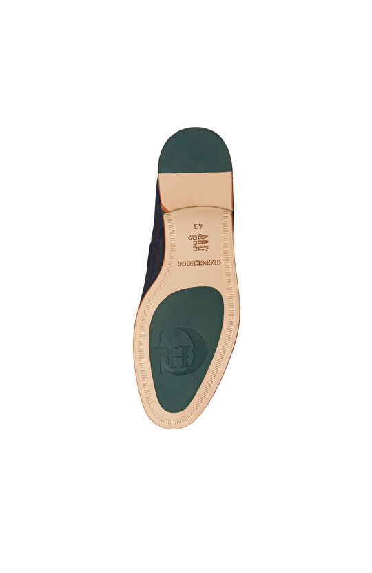 Lacivert Icons Erkek Süet Loafer