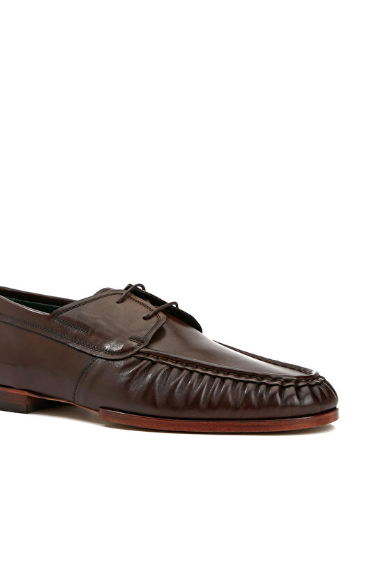 Kahverengi Erkek Deri Ayakkabı