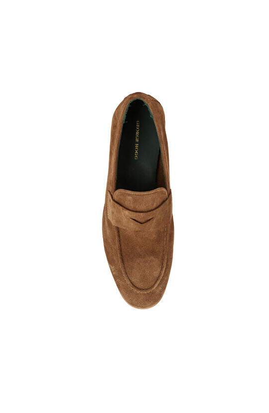 Camel Erkek Süet Loafer