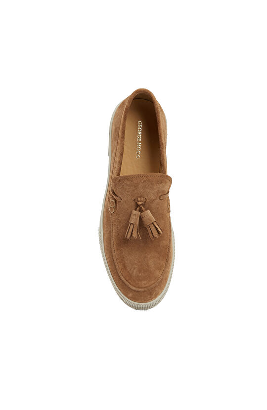 Camel Erkek Süet Loafer