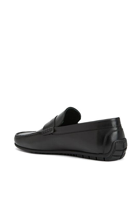 Siyah Erkek Deri Loafer