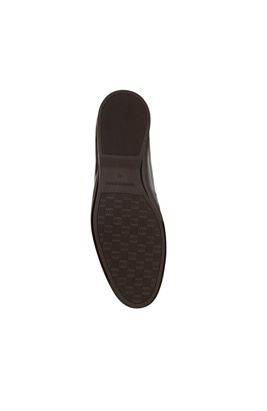 Brown Men's Leather Loafer