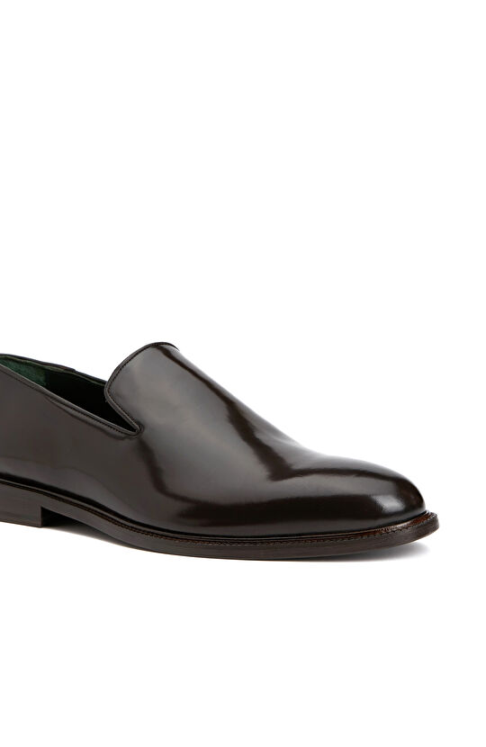 Kahverengi Erkek Deri Loafer