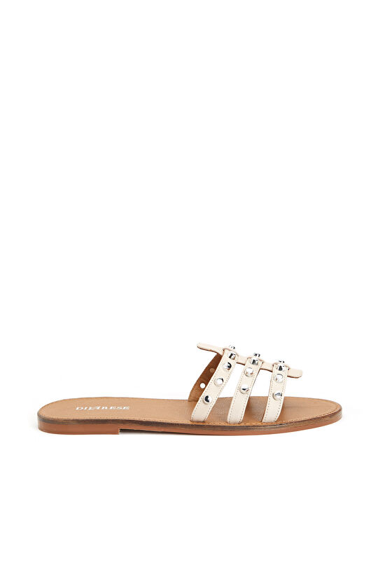 Açık Pembe Troklu Kadın Terlik