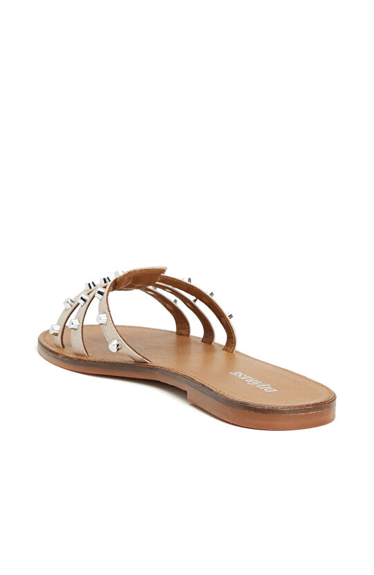 Açık Pembe Troklu Kadın Terlik