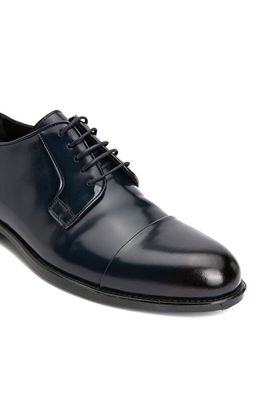 Lacivert Rugan Erkek Deri Klasik Ayakkabı