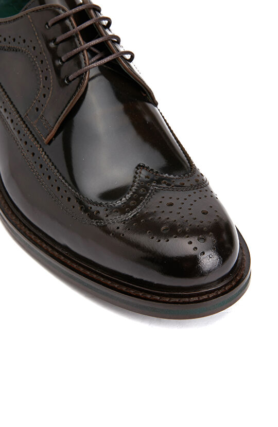 Kahverengi Erkek Deri Ayakkabı