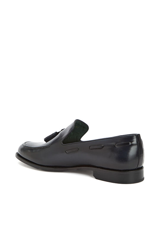 Lacivert Erkek Deri Loafer