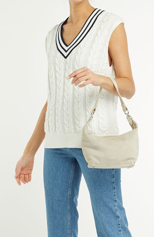 Taş Kadın Süet Çanta