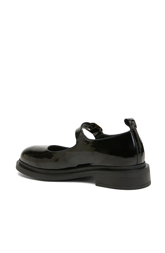 Siyah Kadın Deri Ayakkabı