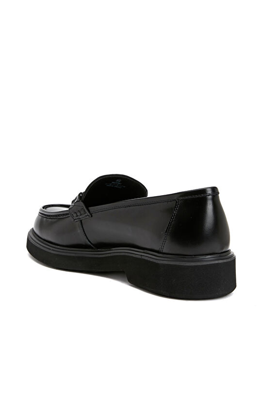 Siyah Erkek Deri Loafer