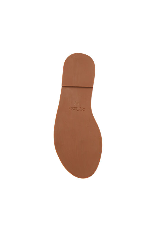 Gold Kadın Deri Terlik