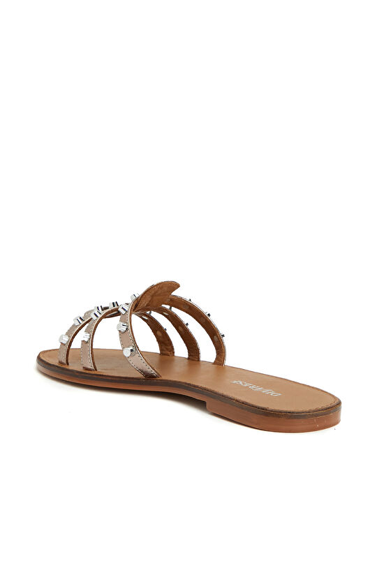 Platin Troklu Kadın Terlik