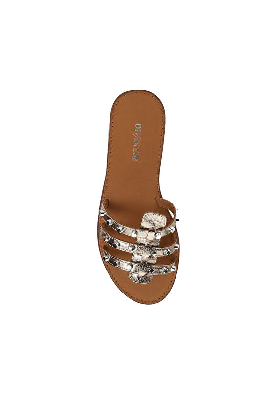 Platin Troklu Kadın Terlik