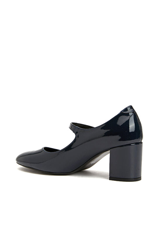 Lacivert Topuklu Ayakkabı