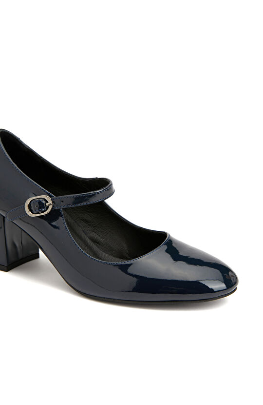 Lacivert Topuklu Ayakkabı