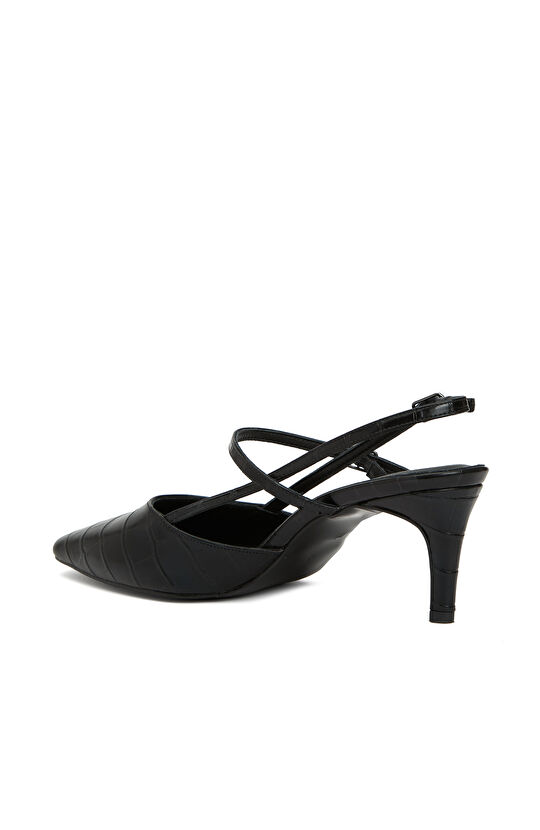 Siyah Topuklu Ayakkabı