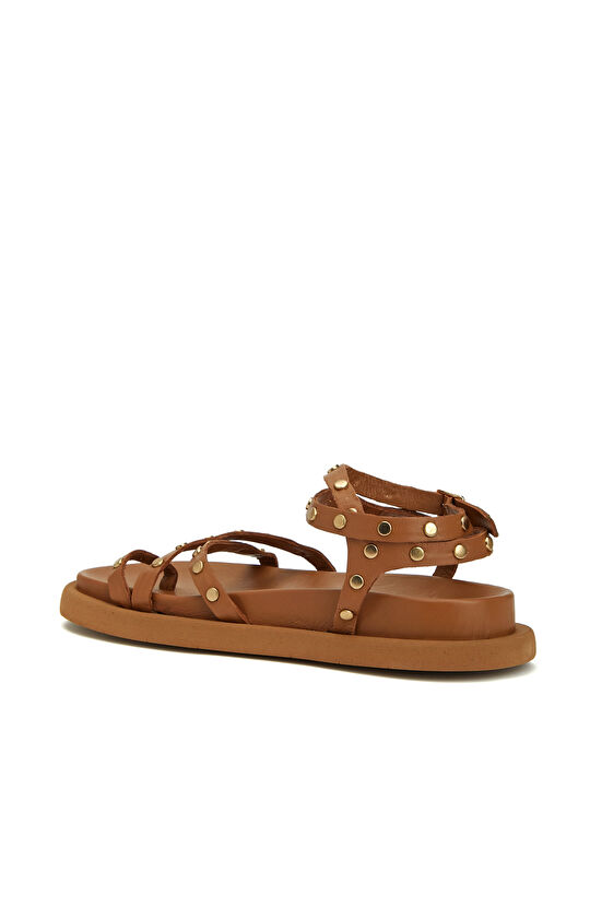 Taba Kadın Süet Sandalet