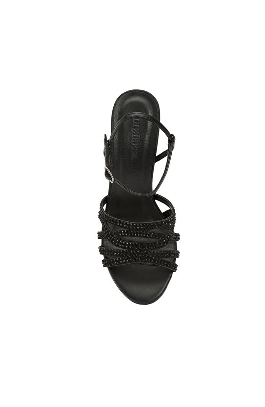 Siyah Kadın Sandalet