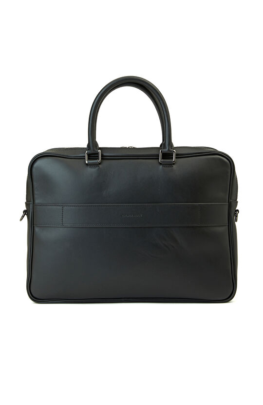 Siyah Erkek Deri Laptop Çantası