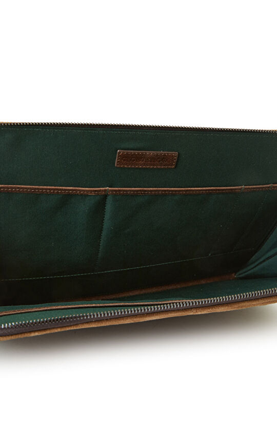 Kahverengi Taba Erkek Deri Evrak Çantası