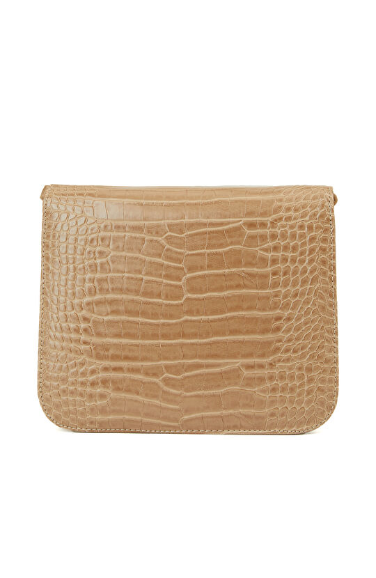 Vizon Kroko Kadın Postacı Çantası