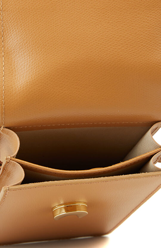 Karamel Kadın Deri Çanta