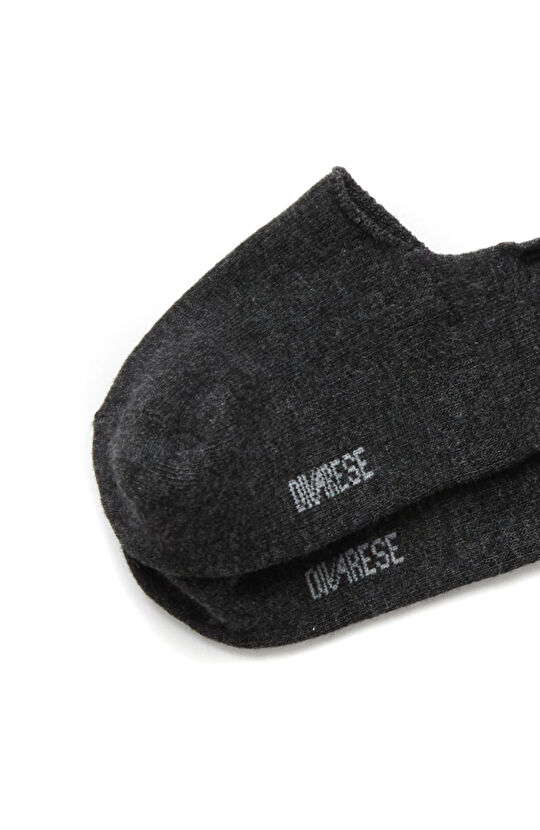 Antrasit Gri 2li Erkek Bambu Patik Çorap Seti